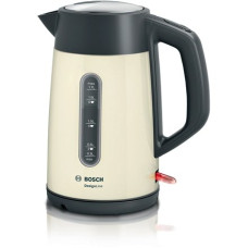 Bosch , Kettle , TWK4P437 , Electric , 2400 W , 1.7 L , Stainless steel , Beige Bosch , Kettle , TWK4P437 , Electric , 2400 W , 1.7 L , Stainless steel , Beige