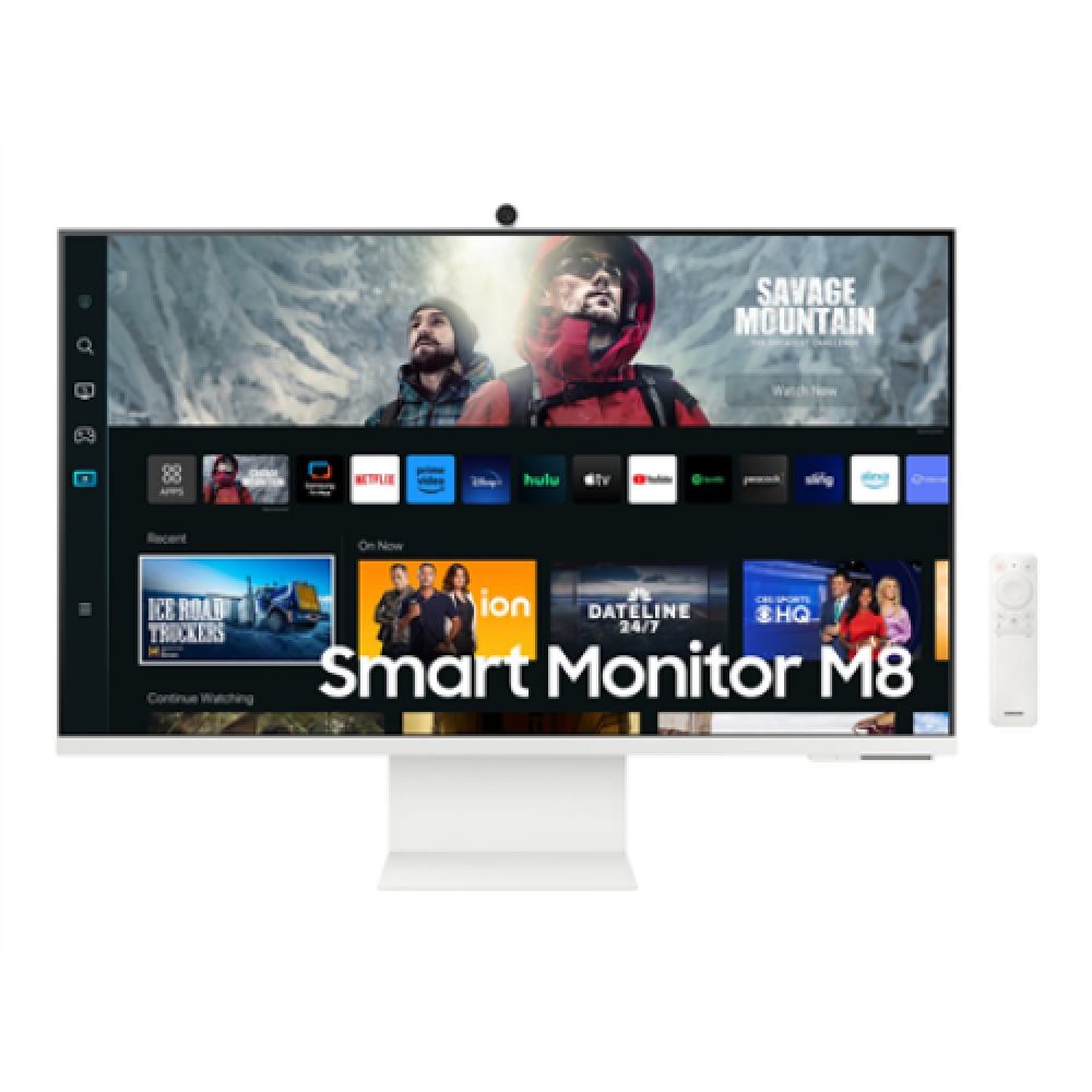 Samsung , Smart Monitor , LS32CM801UUXDU , 32 , VA , 4K , 16:9 , 60 Hz , 4 ms , 3840 x 2160 , 400 cd/m² , HDMI ports quantity 1 , White