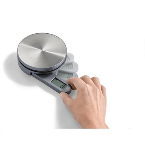 Caso , Scales , Kitchen EcoMate , Maximum weight (capacity) 5 kg , Graduation 1 g , Display type LCD , Stainless steel