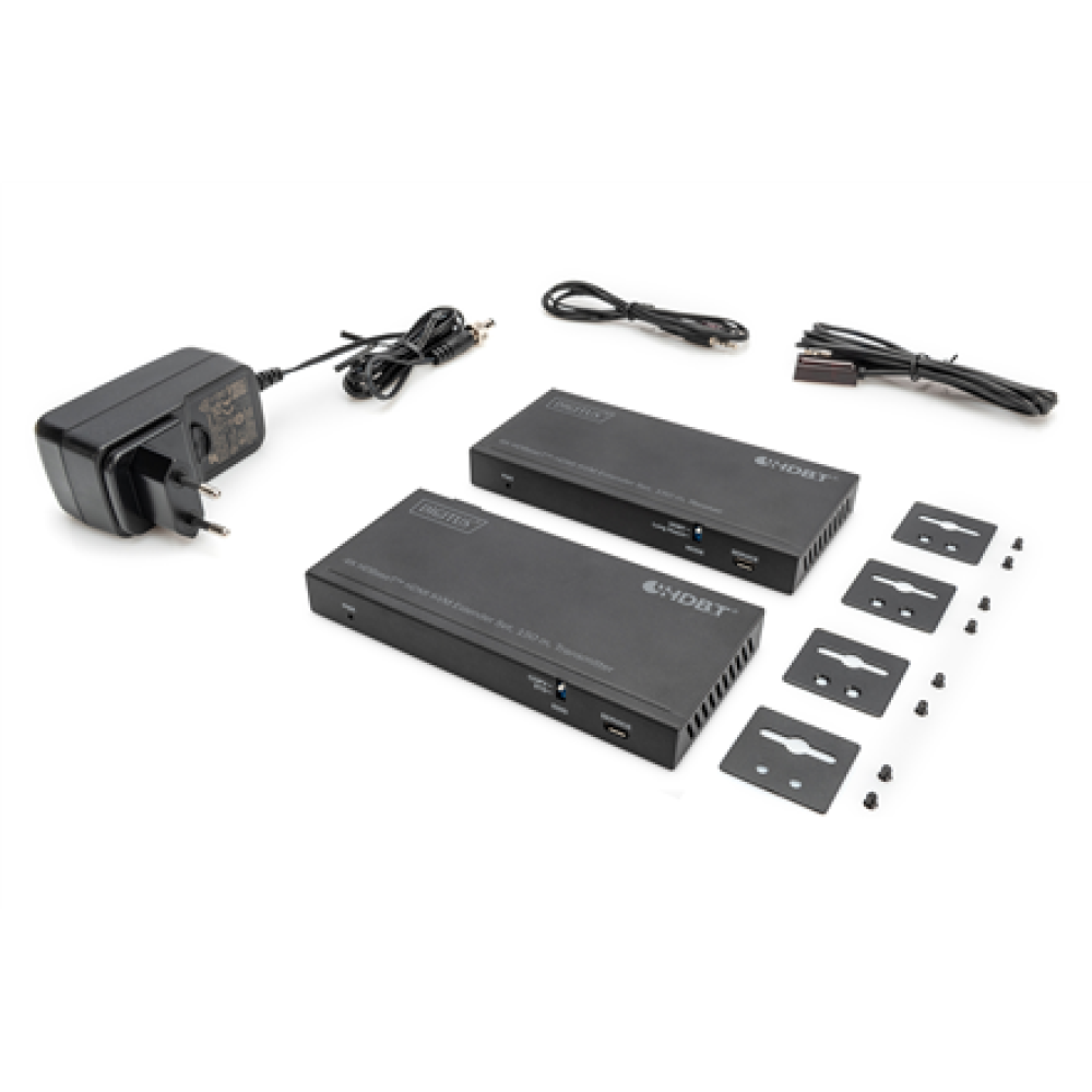 Digitus , 4K HDBaseT HDMI KVM Extender Set, 150 m , DS-55526