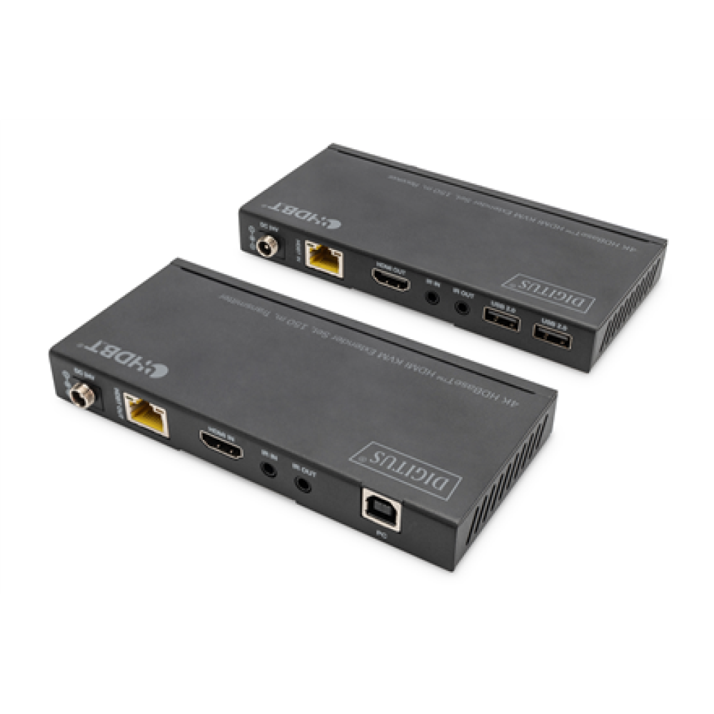 Digitus , 4K HDBaseT HDMI KVM Extender Set, 150 m , DS-55526