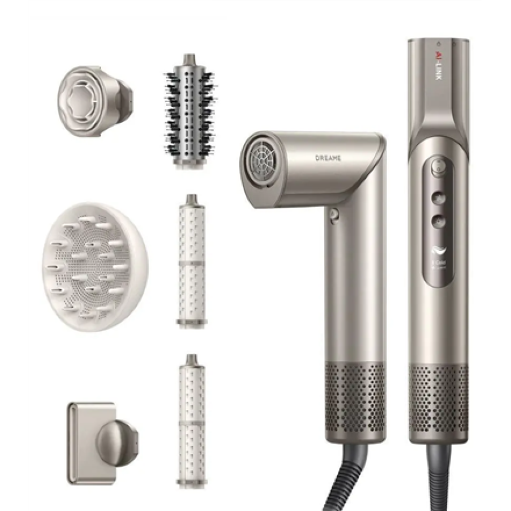 Dreame Dazzle Hair Styling Device Gold , Z106987 , Ion conditioning , Temperature (min) 57 °C , Temperature (max) 90 °C , 1400 W