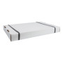 Digitus , 7U wall mounting cabinet , DN-19 07U-S-1 , Safety class rating IP20. Lockable safety-glass door. 200° door opening angle. Front door: Glass door, single opening. Unmounted 370x540x400 mm , Grey