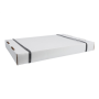 Digitus , 7U wall mounting cabinet , DN-19 07U-S-1 , Grey , Safety class rating IP20. Lockable safety-glass door. 200° door opening angle. Front door: Glass door, single opening. Unmounted 370x540x400 mm