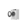 Midea , Washing Machine , MF110W70B/W-HR , Energy efficiency class A , Front loading , Washing capacity 7 kg , 1200 RPM , Depth 40 cm , Width 60 cm , Display , LED , Steam function , White