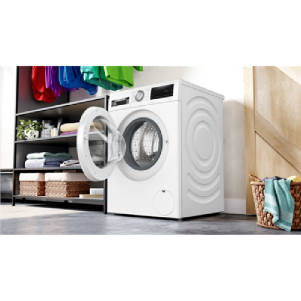 Bosch , Washing Machine , WGG244ZMSN , Energy efficiency class A , Front loading , Washing capacity 9 kg , 1400 RPM , Depth 59 cm , Width 60 cm , LED , Steam function , Direct drive , White