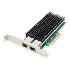 Digitus , 10Gbps Dual Port Ethernet Server adapter PCIe X8, Intel X540 BT2 , DN-10163