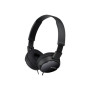 Sony , Headphones , MDR-ZX110 , Wired , Over-Ear , Black