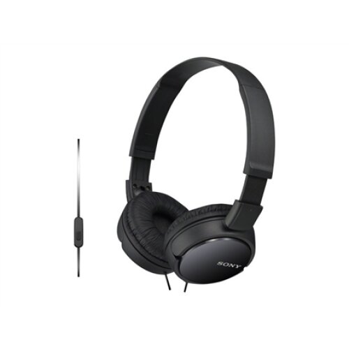 Sony , Headphones , MDR-ZX110 , Wired , Over-Ear , Black