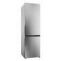 Candy Refrigerator , ECN2CQTEX206 , Energy efficiency class E , Free standing , Combi , Height 205 cm , No Frost system , Fridge net capacity 289 L , Freezer net capacity 120 L , 38 dB , Stainless Steel