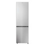 Candy Refrigerator , ECN2CQTEX206 , Energy efficiency class E , Free standing , Combi , Height 205 cm , No Frost system , Fridge net capacity 289 L , Freezer net capacity 120 L , 38 dB , Stainless Steel