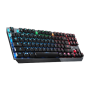 MSI VIGOR GK50 LOW PROFILE TKL Gaming keyboard USB RGB LED light US Wired Black