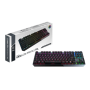 MSI VIGOR GK50 LOW PROFILE TKL Gaming keyboard USB RGB LED light US Wired Black