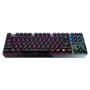 MSI VIGOR GK50 LOW PROFILE TKL Gaming keyboard USB RGB LED light US Wired Black