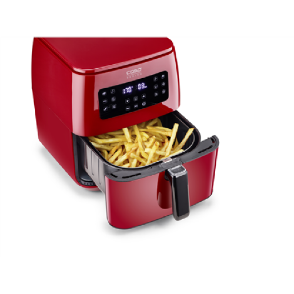 Caso , Designer Air Fryer , AF 600 XL , Capacity 6 L , Red