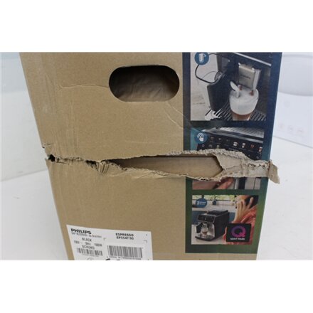 SALE OUT. Philips EP5547/90 Fully Automatic Espresso Machine, 20 bar, Black , Philips , DAMAGED PACKAGING
