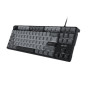 Fury , Kanabo K2 , Gaming Keyboard , Wired , US , Linear , Black/Gray