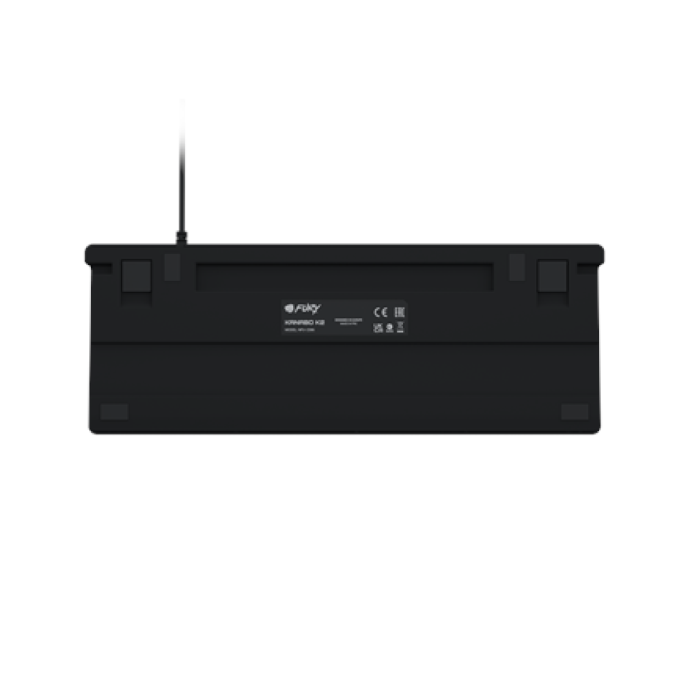 Fury , Kanabo K2 , Gaming Keyboard , Wired , US , Black/Gray , USB Type-A , Linear