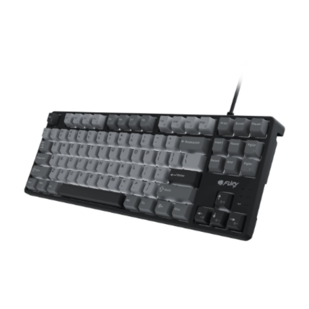 Fury , Kanabo K2 , Gaming Keyboard , Wired , US , Linear , Black/Gray