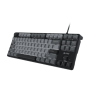 Fury , Kanabo K2 , Gaming Keyboard , Wired , US , Linear , Black/Gray