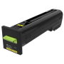 Lexmark 72K2XYE , Toner , Yellow