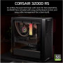 Corsair PC Case , 3200D RS , Mid-Tower , Black