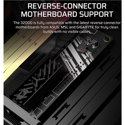 Corsair PC Case , 3200D RS , Mid-Tower , Black