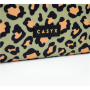 Casyx , SLVS-000005 , Casyx for MacBook , Fits up to size 13 ”/14 , Sleeve , Olive Leopard , Waterproof