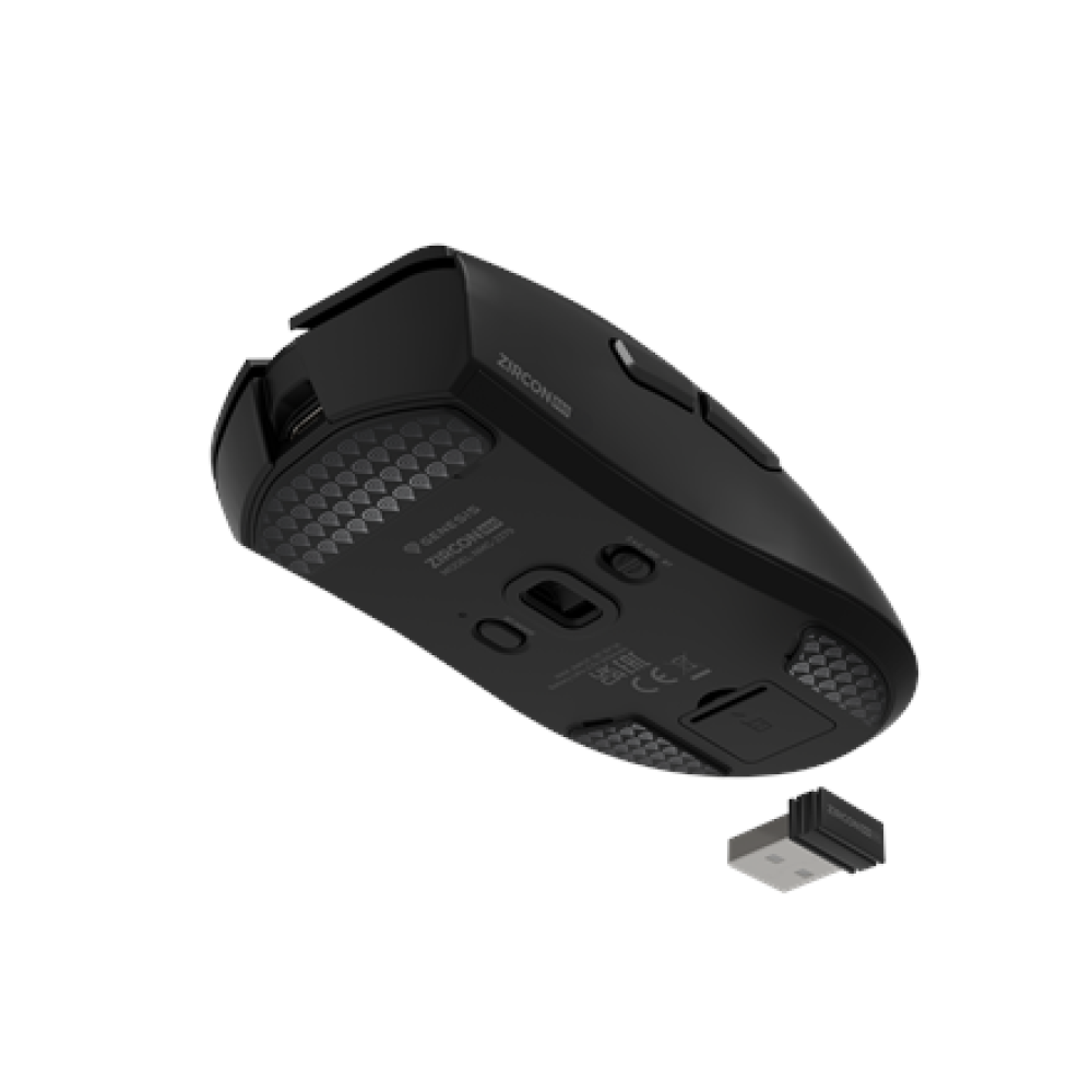Genesis Zircon 880 , Wireless , Gaming Mouse , Black , 2.4 GHz, Bluetooth, USB