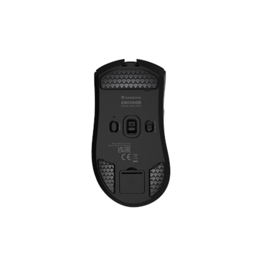Genesis Zircon 880 , Wireless , Gaming Mouse , Black , 2.4 GHz, Bluetooth, USB