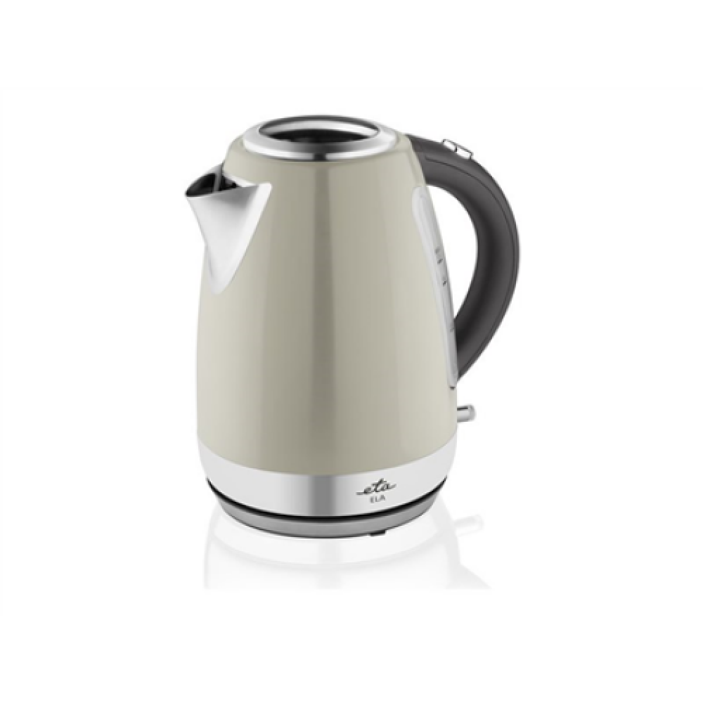 ETA , Kettle , ELA ETA859890070 , Standard , 2100 W , 1.7 L , Stainless steel , 360° rotational base , Cream
