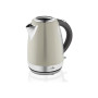 ETA , Kettle , ELA ETA859890070 , Standard , 2100 W , 1.7 L , Stainless steel , 360° rotational base , Cream