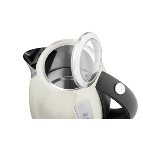 ETA , Kettle , ELA ETA859890070 , Standard , 2100 W , 1.7 L , Stainless steel , 360° rotational base , Cream