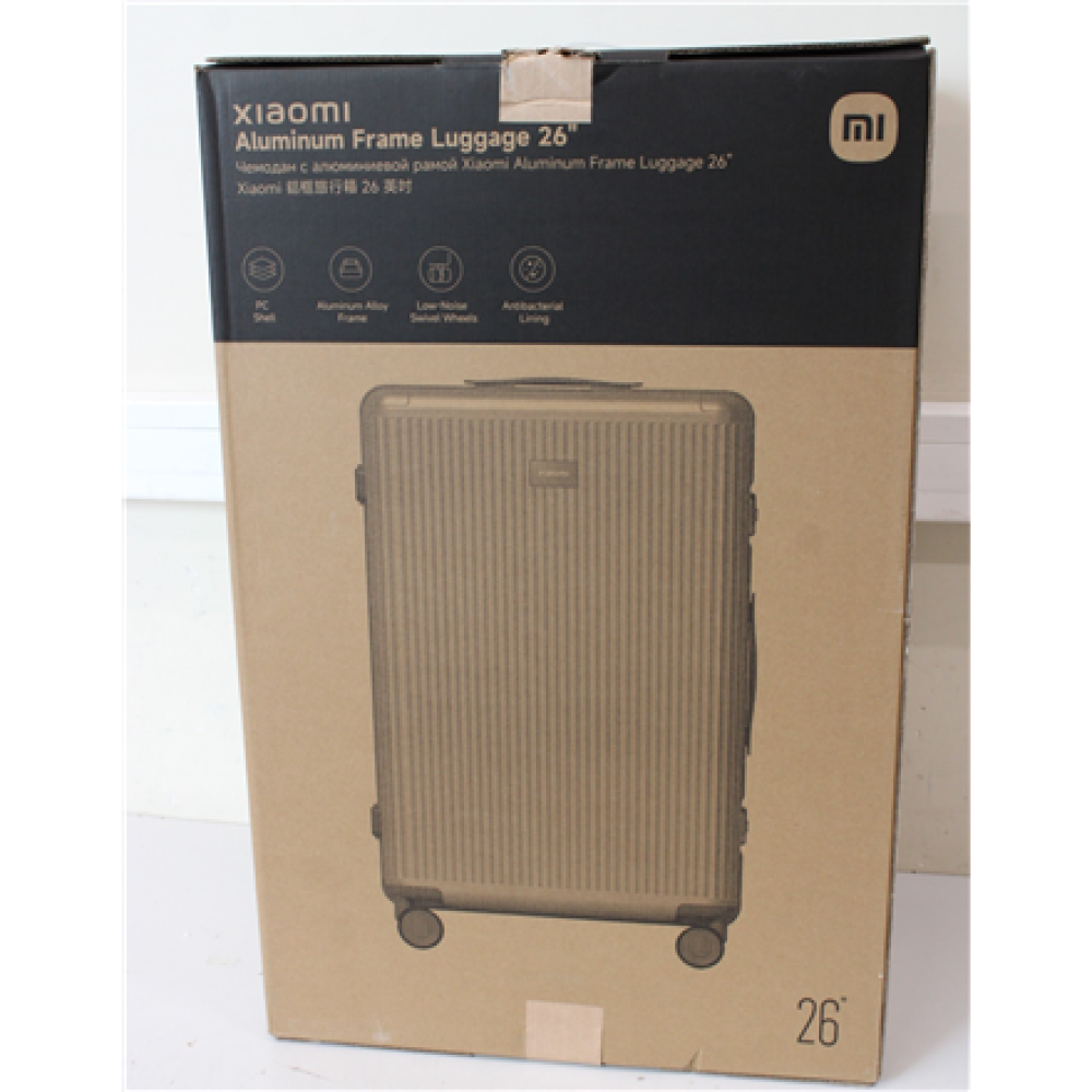 SALE OUT. Xiaomi Aluminum Frame Luggage 26 , Grey , 5500 g , Luggage , 24 month(s) , DEMO
