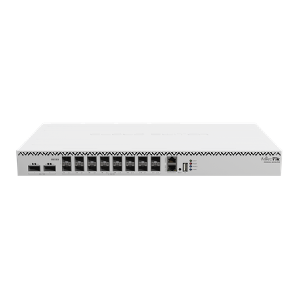 Cloud Router Switch with RouterOS L5 license , 518-16XS-2XQ-RM