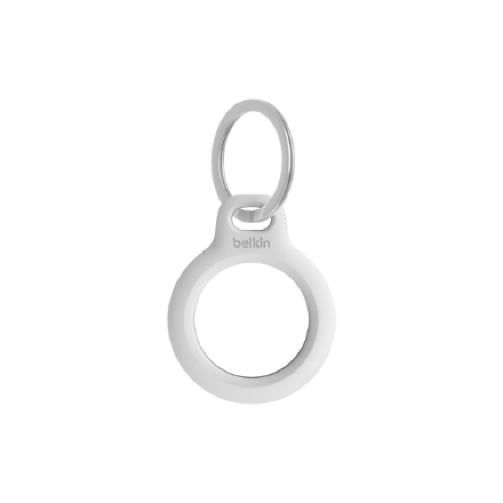 Belkin , Secure Holder with Key Ring for AirTag , white