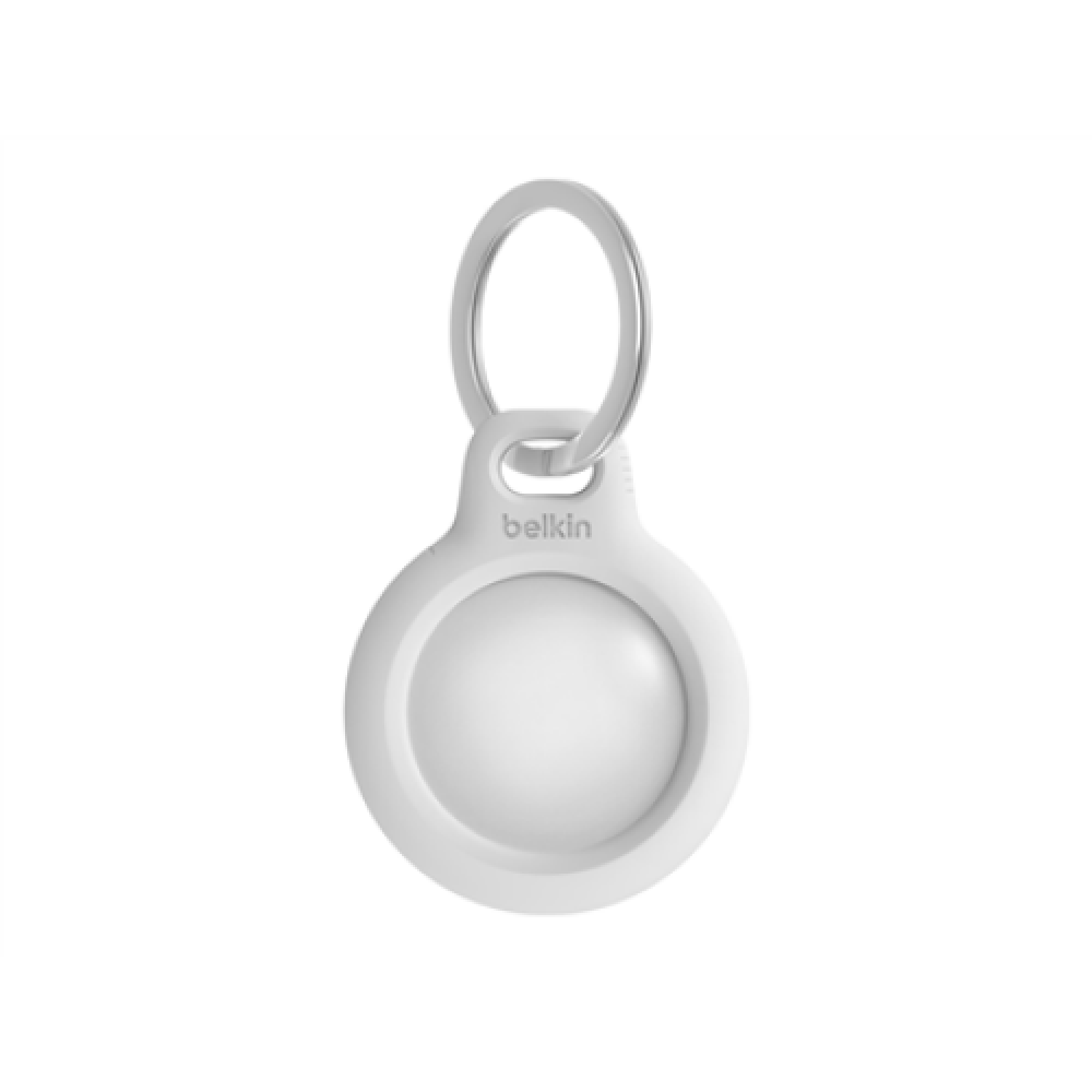 Belkin , Secure Holder with Key Ring for AirTag , white