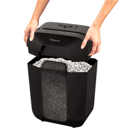 Powershred , LX41 , Black , 17 L , Credit cards shredding , Paper handling standard/output 8 sheets per pass , Mini-Cut Shredder , Warranty 24 month(s)