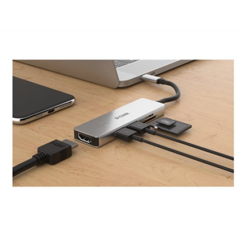 D-Link , 5-in-1 USB-C™ Hub with HDMI and SD/microSD Card Reader , DUB-M530 , USB Type-C