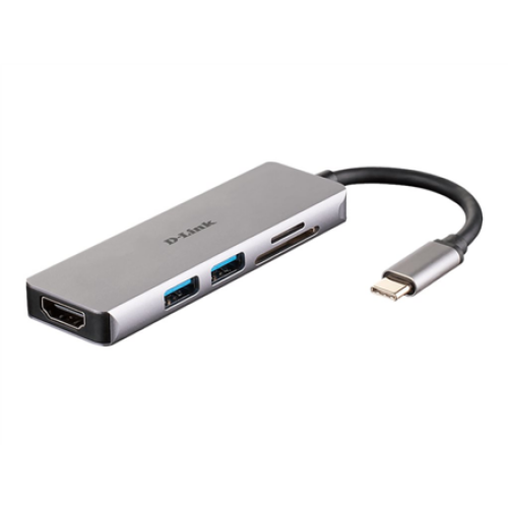 D-Link , 5-in-1 USB-C™ Hub with HDMI and SD/microSD Card Reader , DUB-M530 , USB Type-C