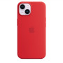 Apple , 14 Silicone Case with MagSafe , Case with MagSafe , Apple , iPhone 14 , Silicone , Red