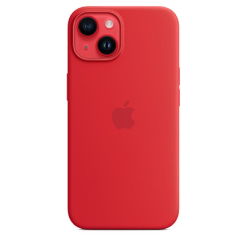Apple , 14 Silicone Case with MagSafe , Case with MagSafe , Apple , iPhone 14 , Silicone , Red
