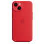 Apple , 14 Silicone Case with MagSafe , Case with MagSafe , Apple , iPhone 14 , Silicone , Red