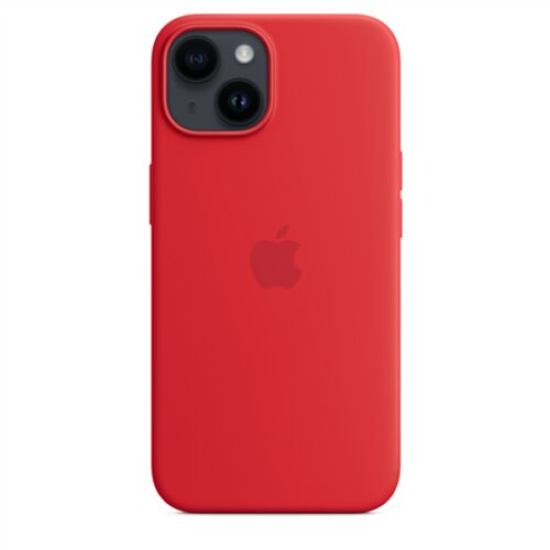 Apple , 14 Silicone Case with MagSafe , Case with MagSafe , Apple , iPhone 14 , Silicone , Red