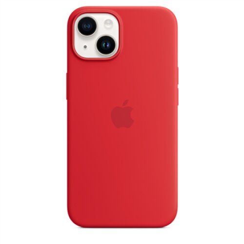 Apple , 14 Silicone Case with MagSafe , Case with MagSafe , Apple , iPhone 14 , Silicone , Red
