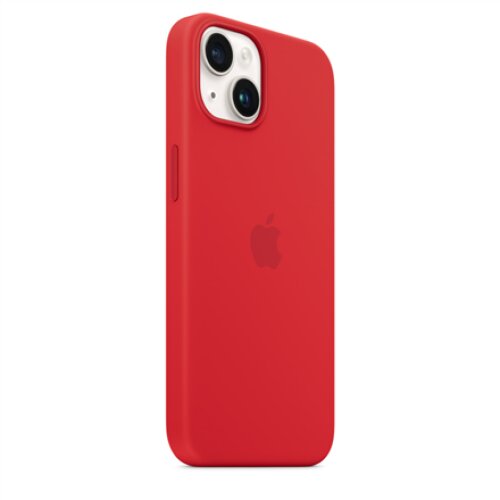 Apple , 14 Silicone Case with MagSafe , Case with MagSafe , Apple , iPhone 14 , Silicone , Red