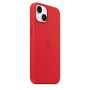 Apple , 14 Silicone Case with MagSafe , Case with MagSafe , Apple , iPhone 14 , Silicone , Red