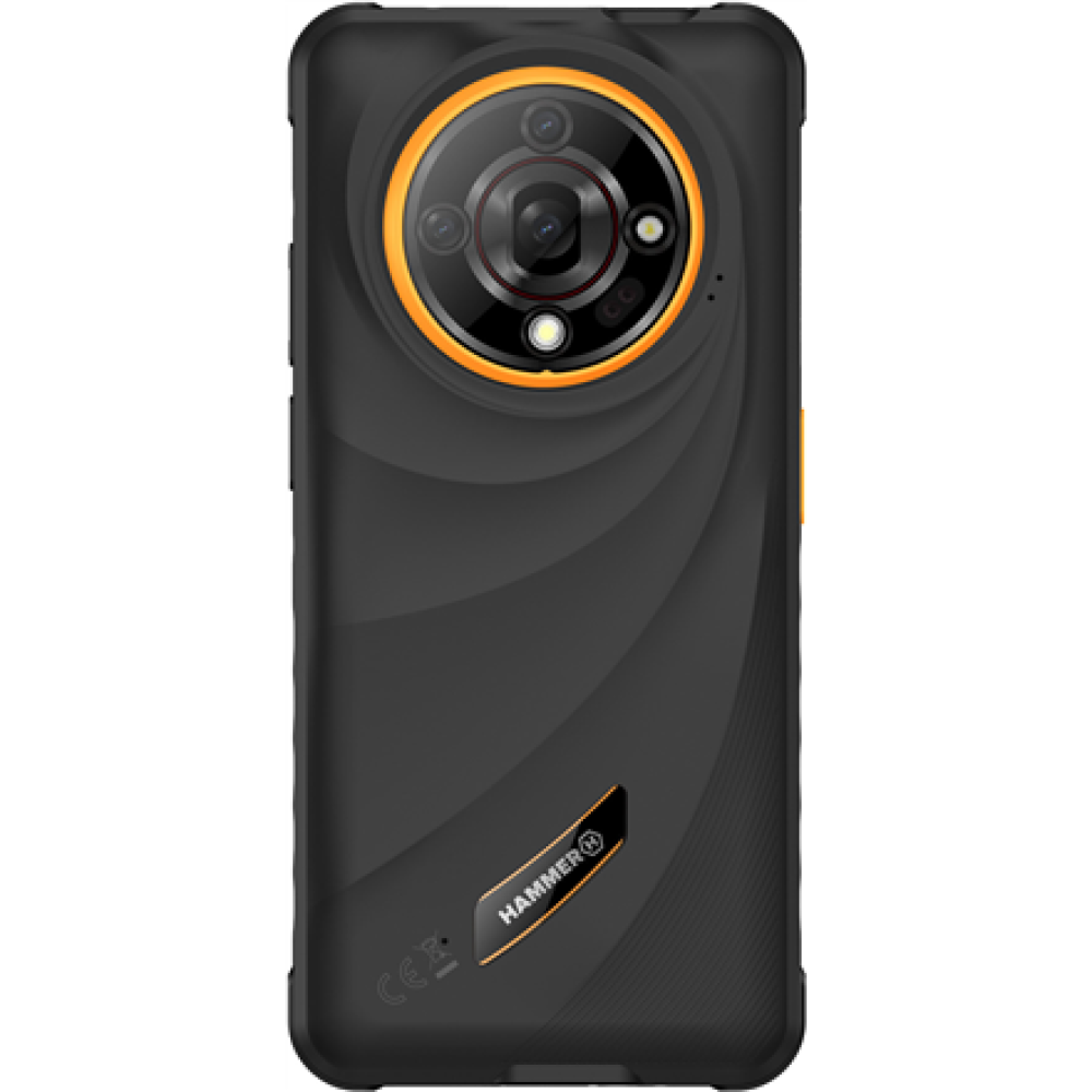 HAMMER Hammer Iron 6 (Black) DS 6.56 IPS TFT 720x1612/2GHz/128GB/6GB RAM/Android 14/microSDXC/WiFi,BT,4G , Hammer