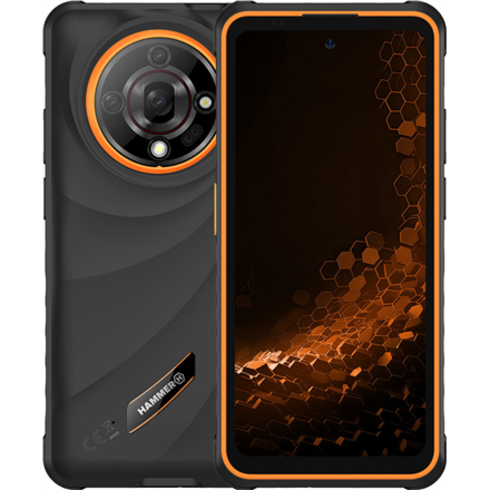 HAMMER Hammer Iron 6 (Black) DS 6.56 IPS TFT 720x1612/2GHz/128GB/6GB RAM/Android 14/microSDXC/WiFi,BT,4G , Hammer