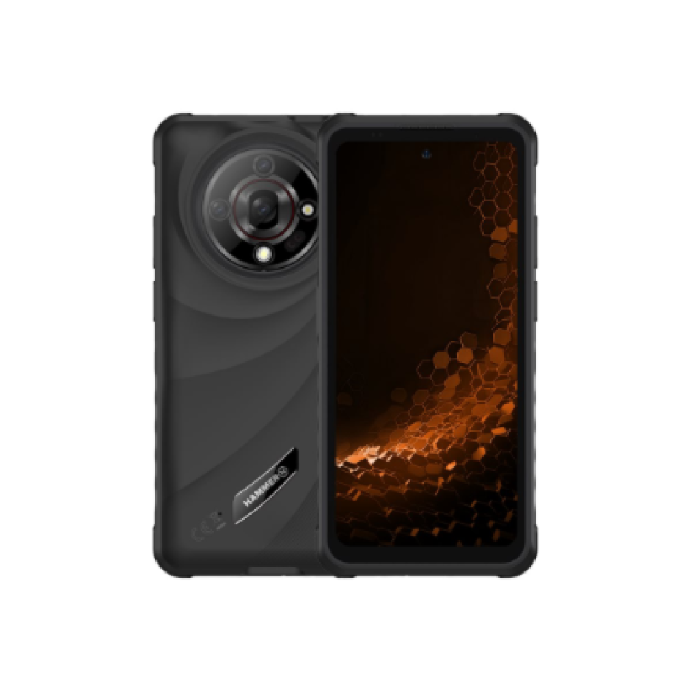 HAMMER Hammer Iron 6 (Black) DS 6.56 IPS TFT 720x1612/2GHz/128GB/6GB RAM/Android 14/microSDXC/WiFi,BT,4G , Hammer